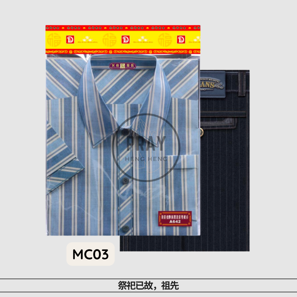 Male Casual Wear | 袋装休闲男衬衫
