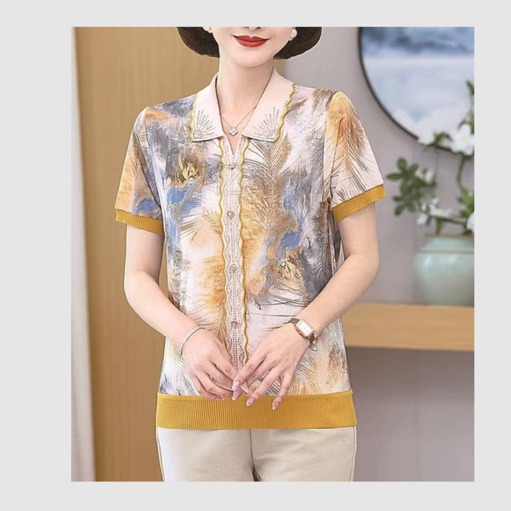 Luxury Women’s T-Shirt – Paper Fashion Offering | 奢华女士T恤 - 祭祖时尚供品