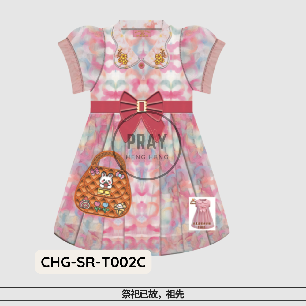 T-002华美女童裙装