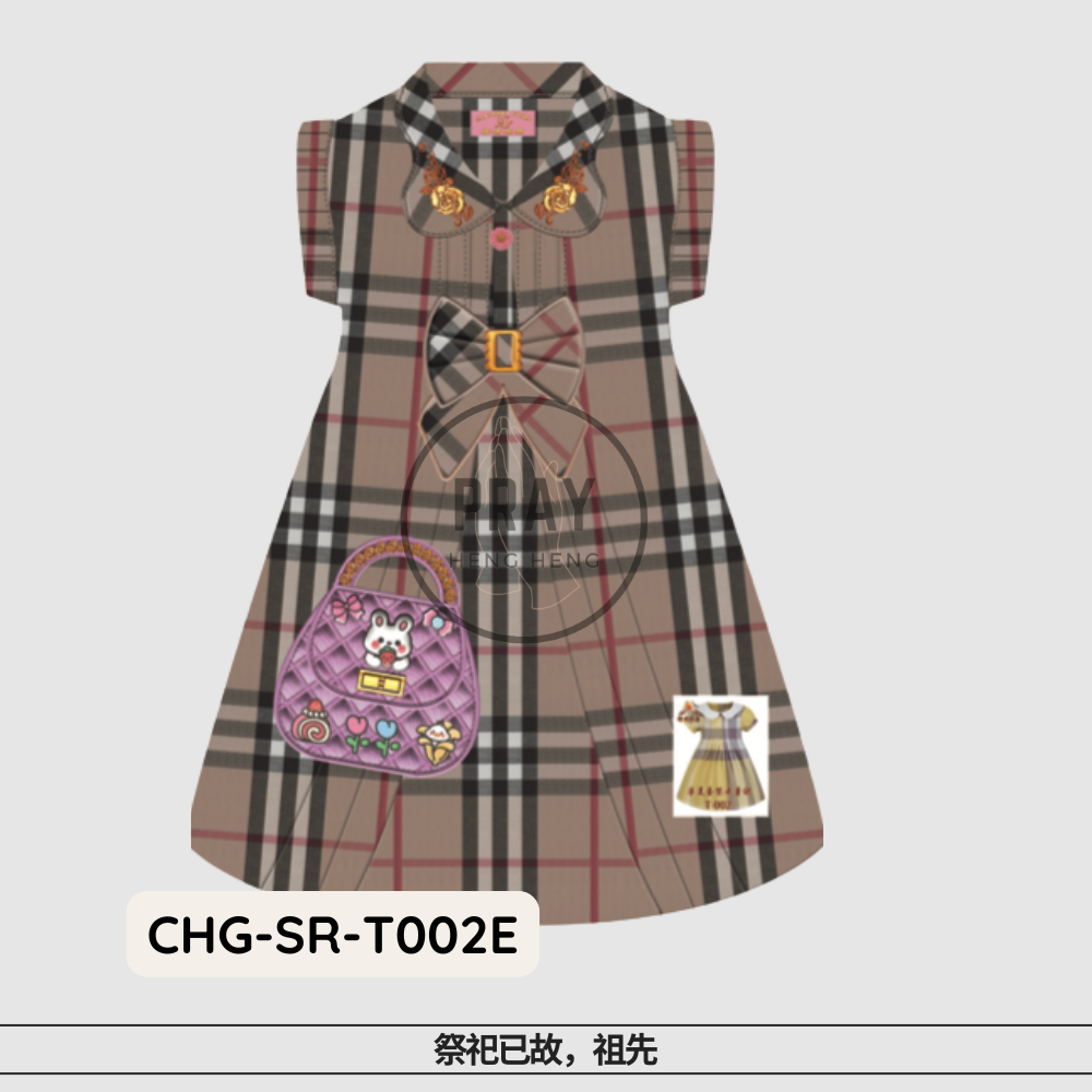 T-002华美女童裙装