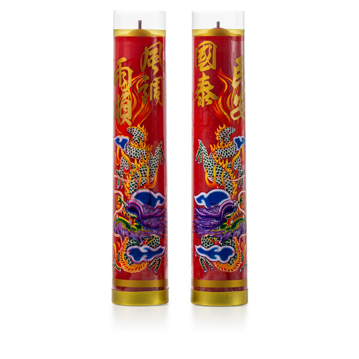 9 Day Candle with Dragon  - 台湾9天斗烛